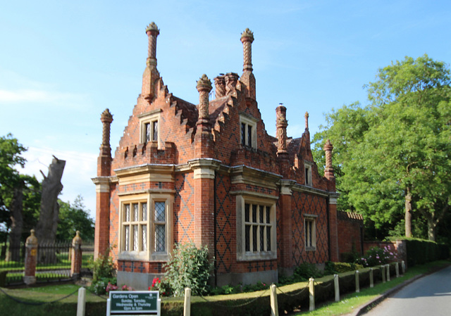 Lodge to Helmingham Hall, Suffolk