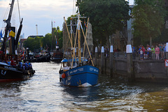 Dordt in Stoom 2014 – 1959 UK107 Najade leaving the harbour
