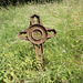 C1900 Cast Iron Memorial,  Saint Margaret's Churchyard, Shottisham, Suffolk