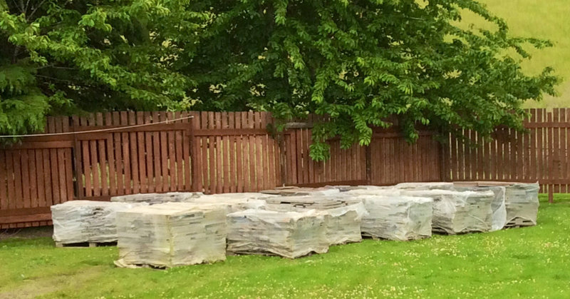 Caithness slate pallets