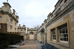 Service Courtyard, Floors Castle, Kelso, Borders, Scotland