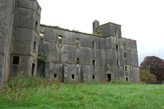 Kenmure Castle, New Galloway, Dumfries and Galloway (Abandoned c1958)