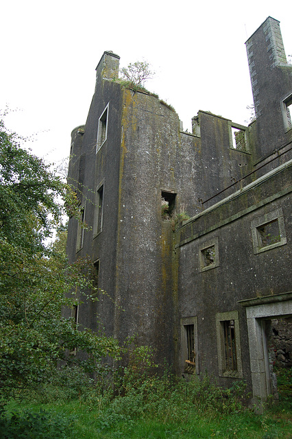 Kenmure Castle, New Galloway, Dumfries and Galloway (Abandoned c1958)