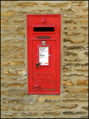 Square post box