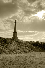 War Memorial near Loch Mhor