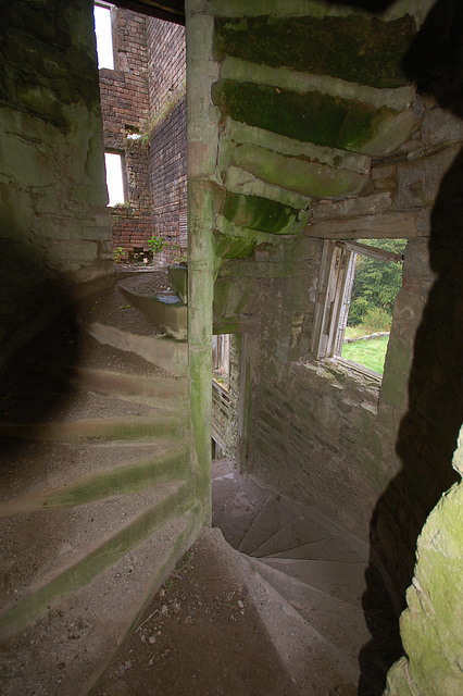 Kenmure Castle, New Galloway, Dumfries and Galloway (Abandoned c1958)