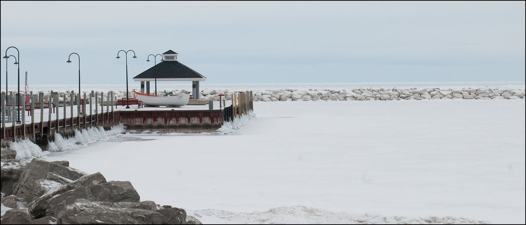 Gazebo with Boat, Petoskey