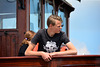 Dordt in Stoom 2014 – On the bridge of the Kapitein Anna