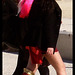 Paule /  Superwoman en bottes à talons hauts - Superwoman in high-heeled boots - Recadrage