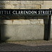 Little Clarendon Street street sign