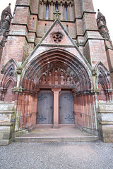Doorway, Saint Andrew's Church, Moffat, Dumfries and Galloway