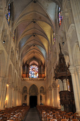 Nef de l'église de Vimoutiers