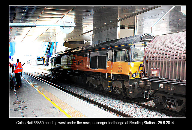 Colas Rail 66850 - Reading - 25.6.2014