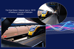 First Great Western - Adelante 180103 - Reading - 25.6.2014