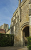 chichester cathedral  , bishops palace gatehouse