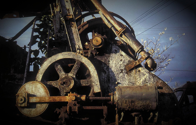 Old Steam Crane (Fake HDR)