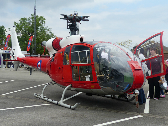 RAF Gazelle XZ930 - 31 May 2014