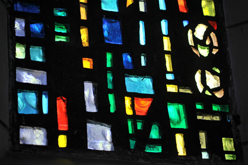 Dalle de verre de Gabriel Loire - Eglise de Vimoutiers