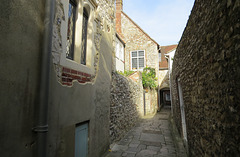 chichester cathedral  , dark entry