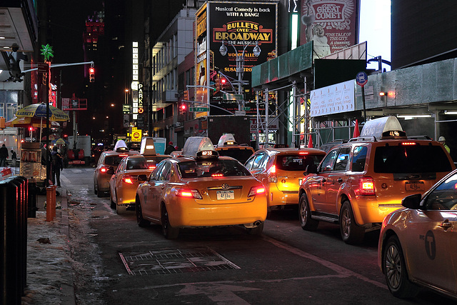 Times Square traffic