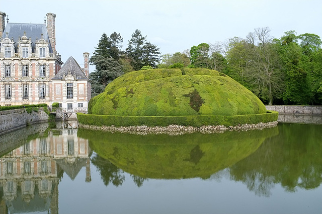 Labyrinthe végétal du Château de Beaumesnil