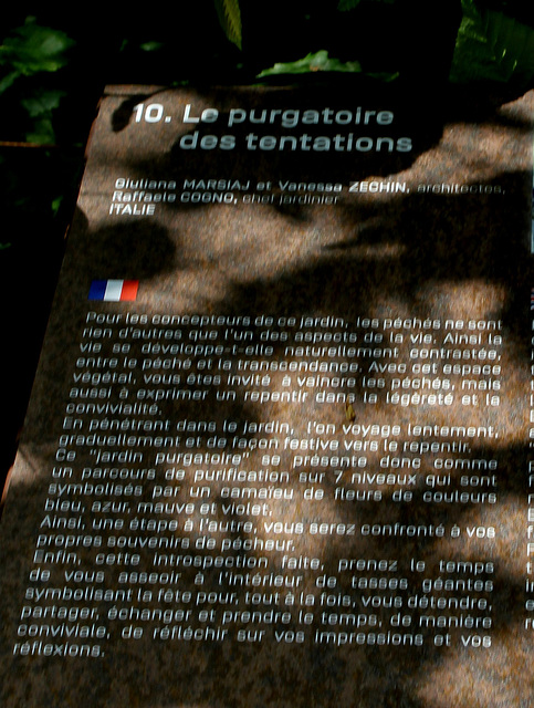 Le purgatoire des tentations (2)