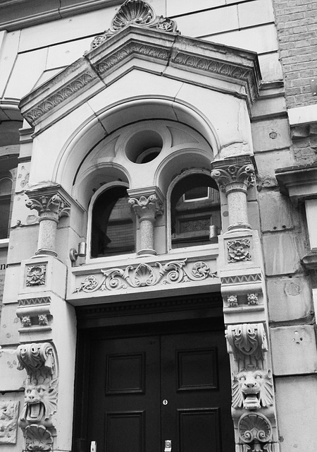 Tib Lane doorway.