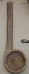 Roman Wooden Spoon in the British Museum, April 2013
