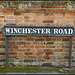 Winchester Road street sign