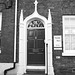 Byrom St., Gothic doorway.