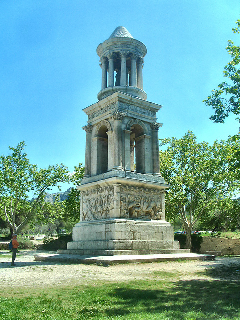 Roman monument at Glanum near St. Remy de Provence