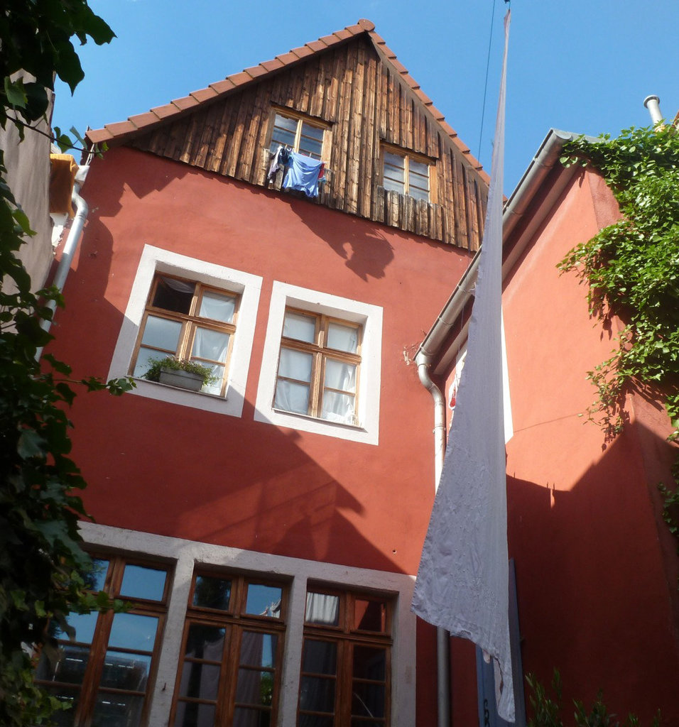 Pirna - kleinstes Cafe mit Idylle im Hinterhof