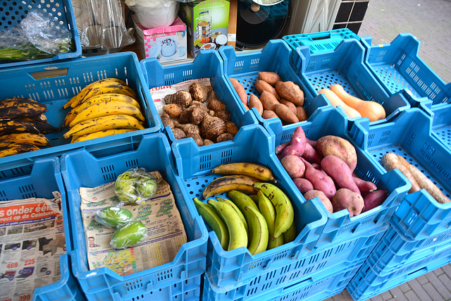 Tropical fruit and vegetables