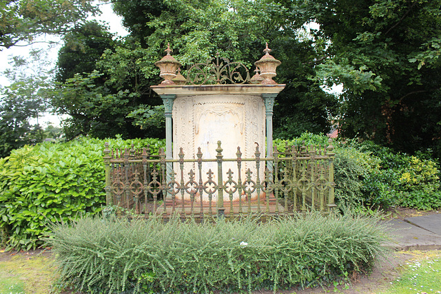 The Cast Iron, Corbett Memorial, Wellington Churchyard, Shropshire