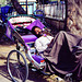 Sleeping Cyclo-Rickshaw Driver, Jaipur, India 200