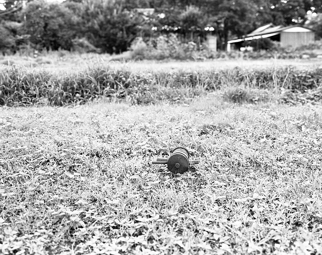 Dry hydrant in the field