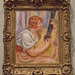 Woman with a Guitar by Renoir in the Philadelphia Museum of Art, January 2012