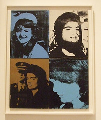 Jackie by Andy Warhol in the Philadelphia Museum of Art, January 2012