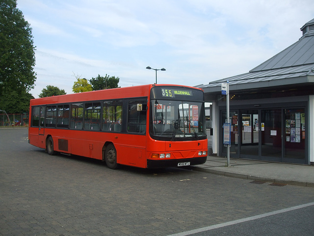 Mulleys Motorways M550 WTJ at Mildenhall - 12 Jul 2014 (DSCF5402)