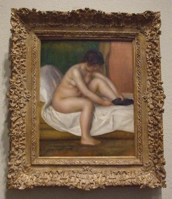 Nude by Renoir in the Philadelphia Museum of Art, January 2012