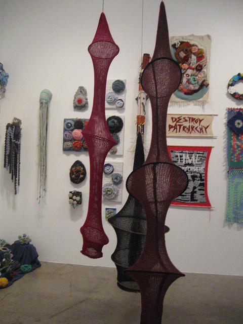 Yarnbombing LA at Good Luck Gallery, 7/14