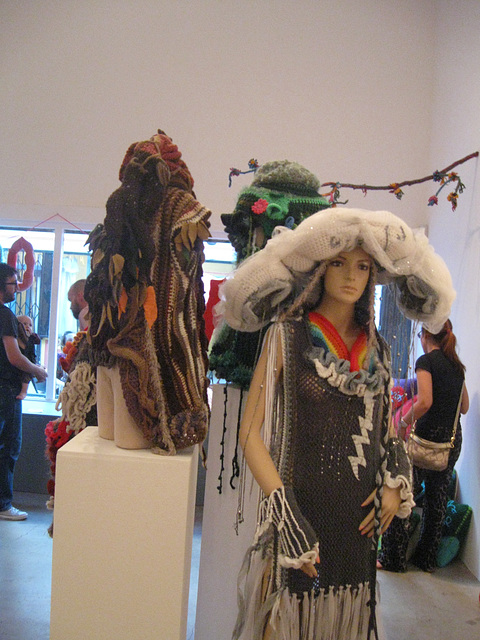 Yarnbombing LA at Good Luck Gallery, 7/14
