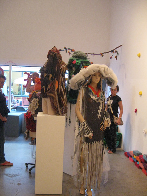 Yarnbombing LA at Good Luck Gallery, 7/14