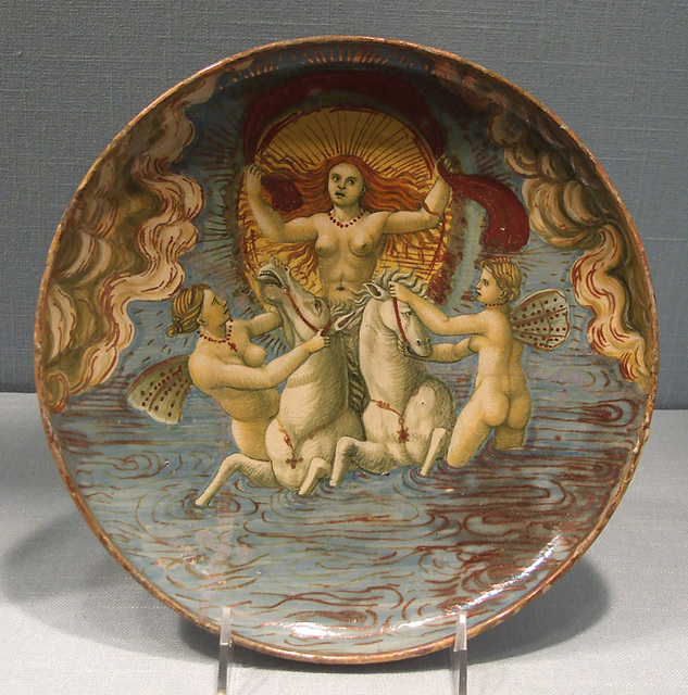 Dish with Aurora in the Metropolitan Museum of Art, March 2011