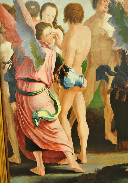 Museum De Lakenhal – Angel caught groping a man