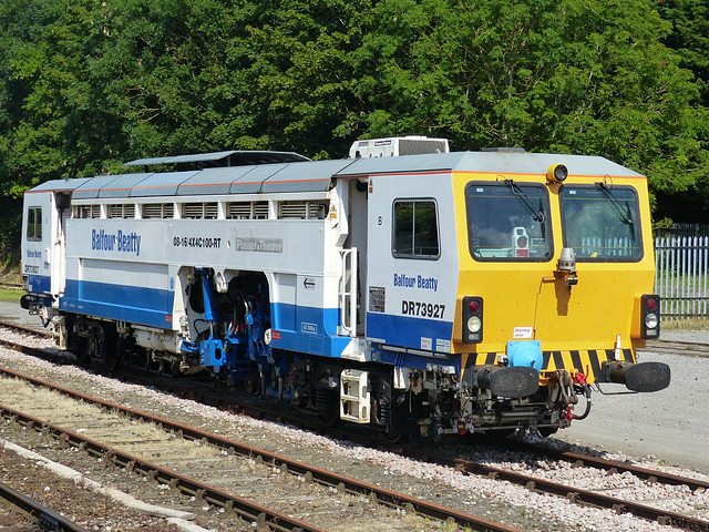 Plasser & Theurer Tamper at Yeovil Pen Mill - 22 July 2014