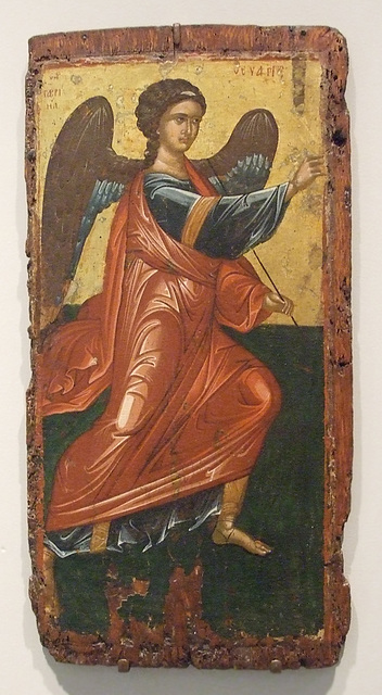 Archangel Gabriel in the Princeton University Art Museum, July 2011
