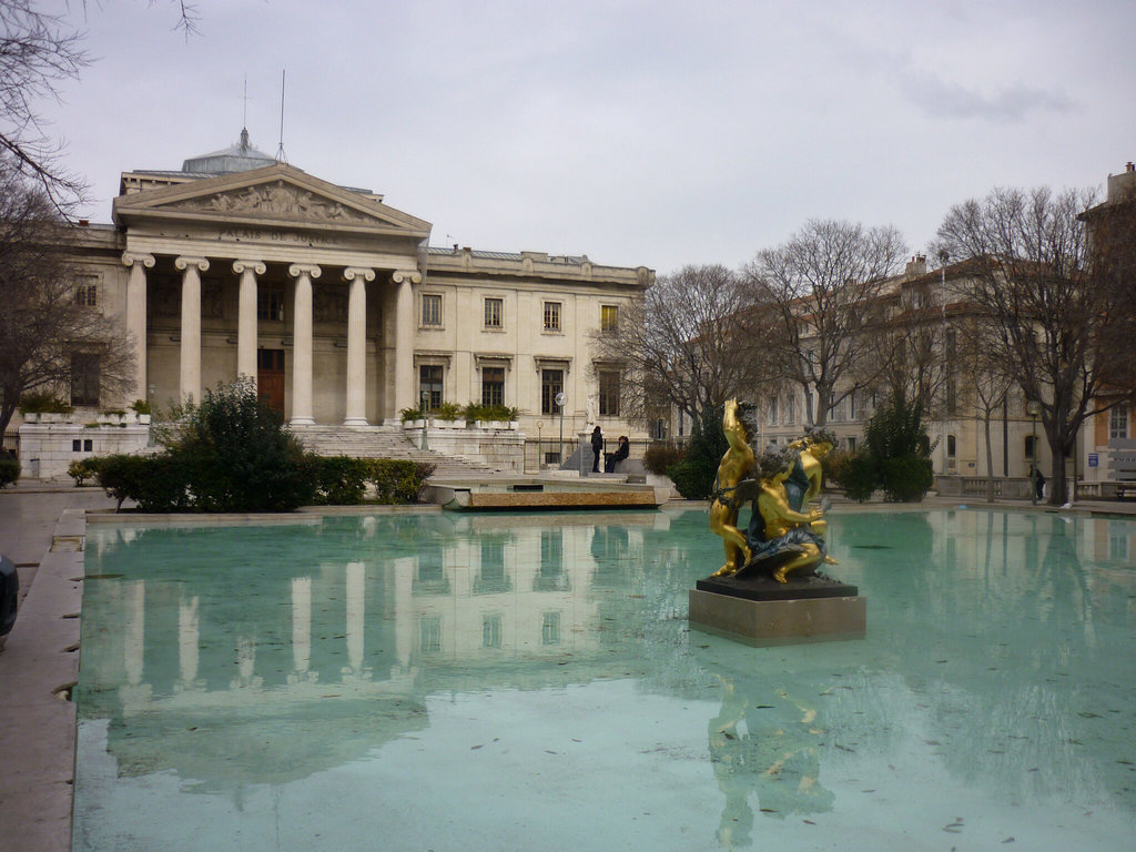 Marseille ,Le Palais de justice