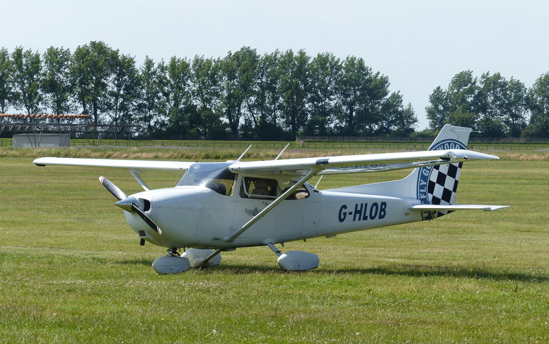 G-HLOB at Goodwood - 1 July 2014