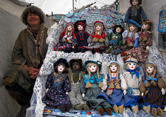 making and selling dolls